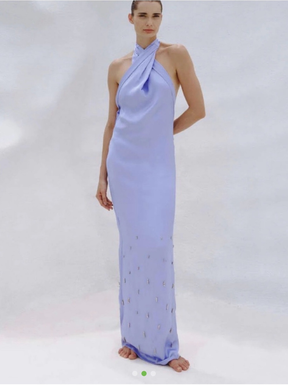 Baobab Collection Lavender Halter Maxi Dress